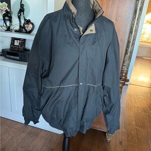 Sun Mountain Black Golf Windbreaker Jacket‎